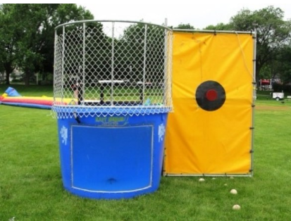 Classic carnival dunk tank
